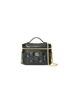 GG Matelassé top handle mini bag
