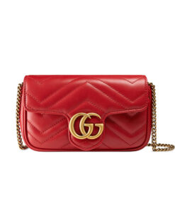 GG Marmont matelasse leather super mini bag