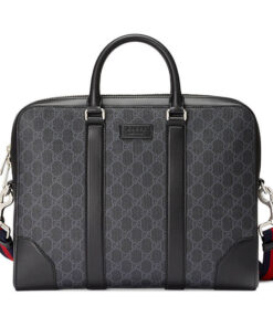 Gucci GG Black Briefcase