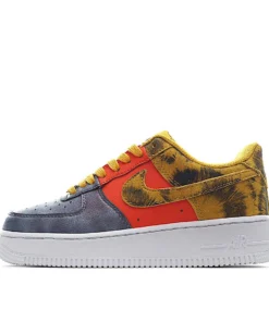 Nike Air Force 1 Low''Dark Sulphur'' Yellow Orange Grey