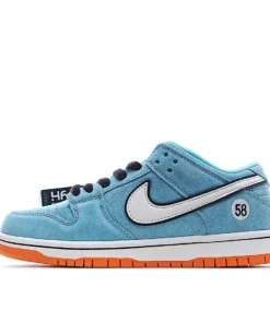 Nike WE CLUB 58 x Nk SB Dunk Low Pro Club 58 Gulf Low Top Sneakers