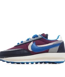 Nike sacai x Undercover x LDWaffle 'Night Maroon Team Royal'