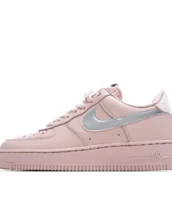 Nike Air Force 1 Pink Silver Hook
