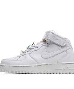 Nike Air Force 1 07 LX White Onyx Bling LF Mid Top