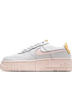 Nike Air Force 107 Grey Pink Orange