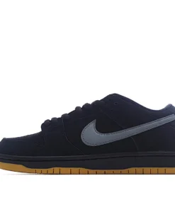 Nike SB Dunk Low "Fog" Black and Grey Low-Top Sneakers