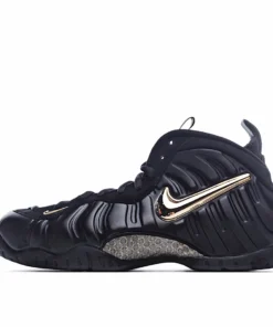 Nike Air Foamposite Pro Black and Gold Foam