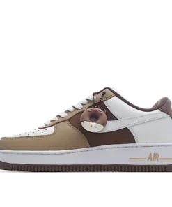 Nike Air Force 1 cappuccino low-top sneakers