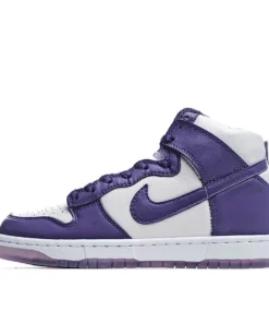 Nike Dunk High WMNS "Varsity Purple SB Sneakers High Top White Purple