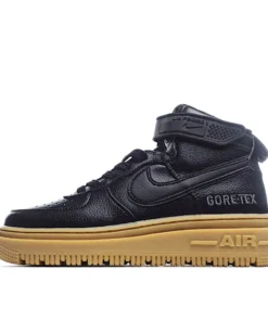 Nike Air Force 1 GORE-TEX Black and Brown High Top