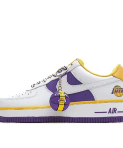 Nike Air Force 107 75th Anniversary NBA J Low Top Sneakers