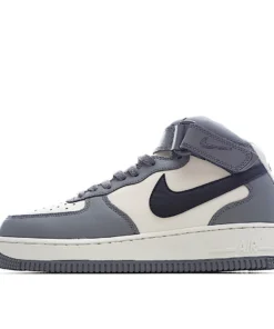 Nike Air Force 1 Off-White Black Mid-Top