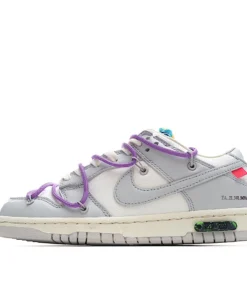 Nike SB Dunk OFF-WHITE Gray Purple