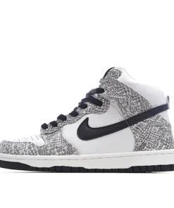 Nike Dunk High Black, White and Grey Sneakers