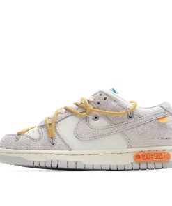 Nike SB Dunk OFF-WHITE Grey-Yellow-Blue
