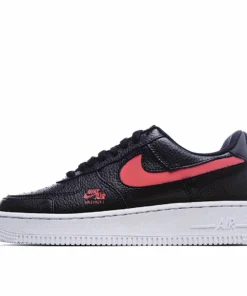 Nike Air Force 1 Utility Black & Red 3M Reflective