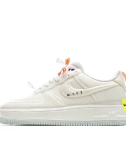 Nike Air Force 1 Experimental-Type N. 354 Sail Atomic Orange Low-Top Sneakers