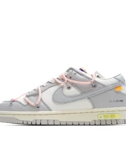 Nike SB Dunk OFF-WHITE Grey Pink Purple