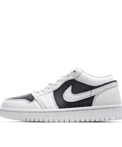 Air Jordan 1 Low Low Top Retro Culture Basketball Shoes Black And White Panda