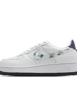 Nike Air Force 1 07 Low Top Pure White Black