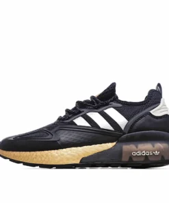 Adidas Wmns ZX 2K Boost 'Black Gold Metallic'