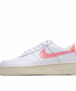 Nike AIR FORCE 107 LOW "White/DigitalPink Coral Pink"