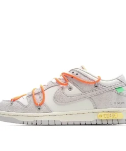 Nike SB Dunk OFF-WHITE Grey Orange