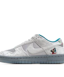 Nike Dunk Low ICE White and Grey Sneakers