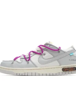 Off-White x Nk Dunk Low '12 of 50' OW Sneakers