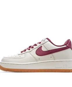 Nike Air Force 107 Beige Red Yellow