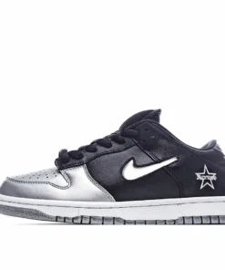 Nike Supreme X Dunk SB Low   黑银