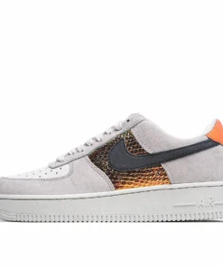 Nike Air Force 1 Low "IridescentSnakeskin Light Grey Beige