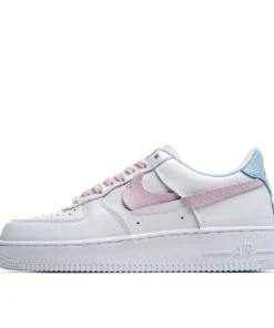Nike Air Force 1 '07 Luxe White Pink Green Low Top