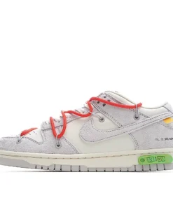 Nike SB Dunk OFF-WHITE Grey Orange Purple