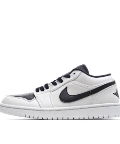 Air Jordan 1 Retro Low GS 'White Black'