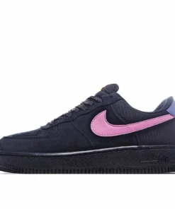 Nike Air Force 1 07 Black Powder Low Top 3M Reflective
